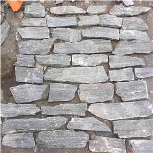 Grey Random Size Loose Stone Wall Facade Stone