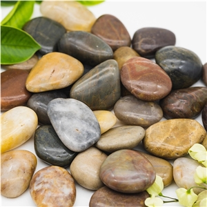 Mixed Colour Crushed Stone Chips,River Rocks