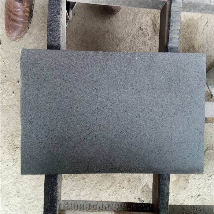Mongolia Black Basalt Paver Tiles
