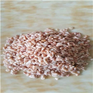 Pink Crushed Stone,Tumbled Pebbles