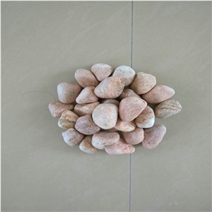 Pink Garden Cobbles,Beach Pebbles,Ocean Pebbles