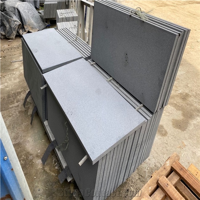 Polished Grey Volcanic Basalt Factory Price
