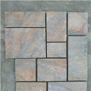 Rusty Quartzite Tiles for Wall Decoration