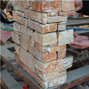Rusty Slate Culture Stacked Stone Panel Cladding