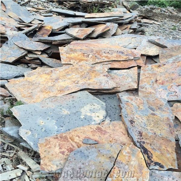 Rusty Slate Dry Stack Stone,Rusty Dry Stone