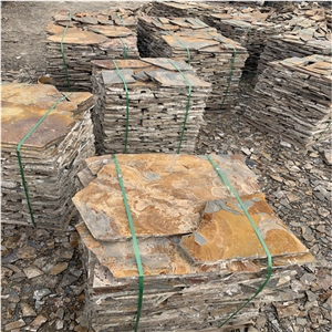 Rusty Slate Dry Stack Stone,Rusty Dry Stone