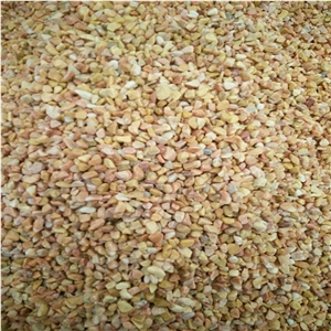 Yellow Crushed Stone Chips,River Rocks,Gravels