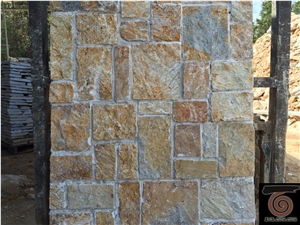 Limestone Random Crazy Loose Stone Wall Cladding