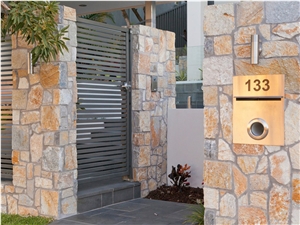 Limestone Random Crazy Loose Stone Wall Cladding
