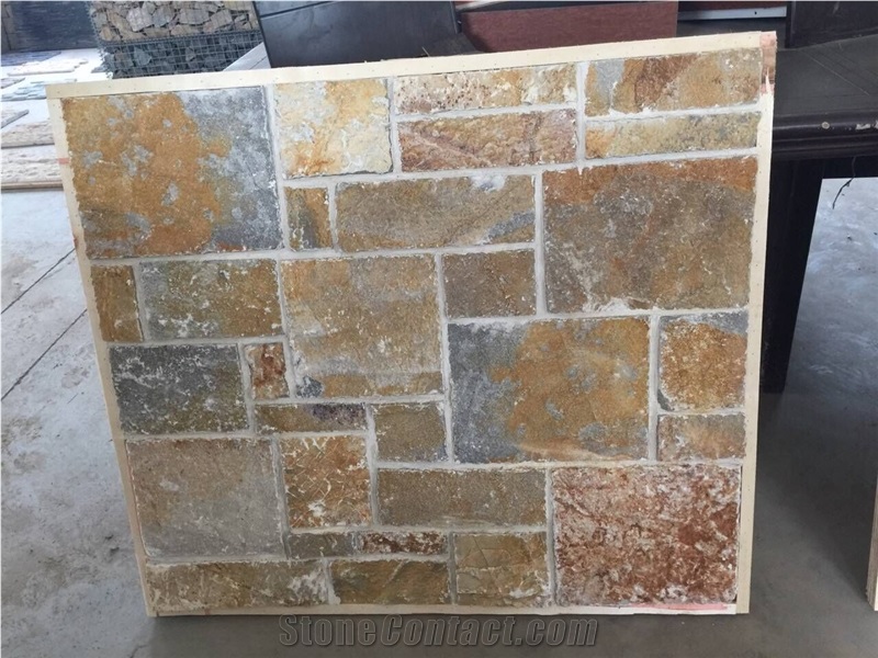 Yellow Limestone Loose Stone Random Corners