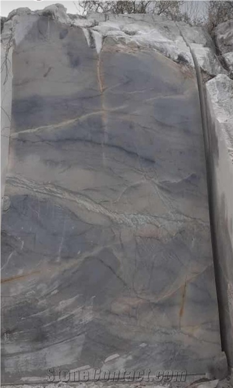 Marble Blue Sky Xiv - Blue Sky Marble Blocks