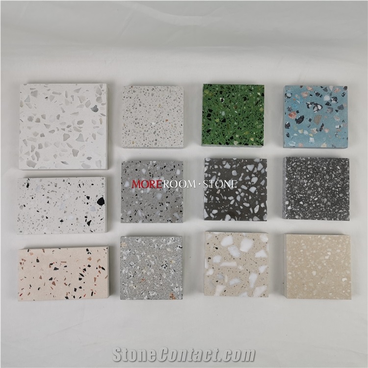 Big Size Artificial Marble Custom Terrazzo Tile