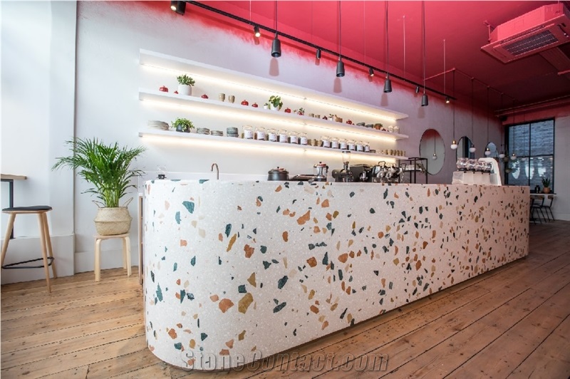 Marble Commercial Terrazzo Tiles Furniture