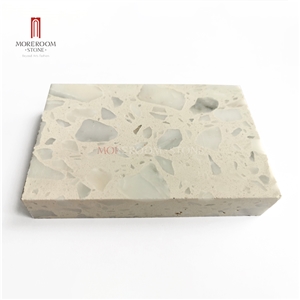 White Terrazzo Tile for Restaurant