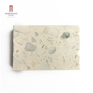 White Terrazzo Tile for Restaurant