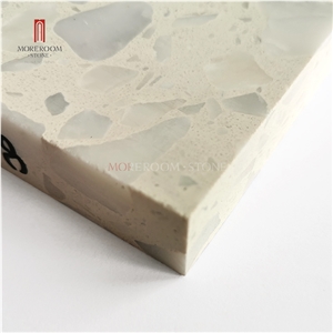 White Terrazzo Tile for Restaurant
