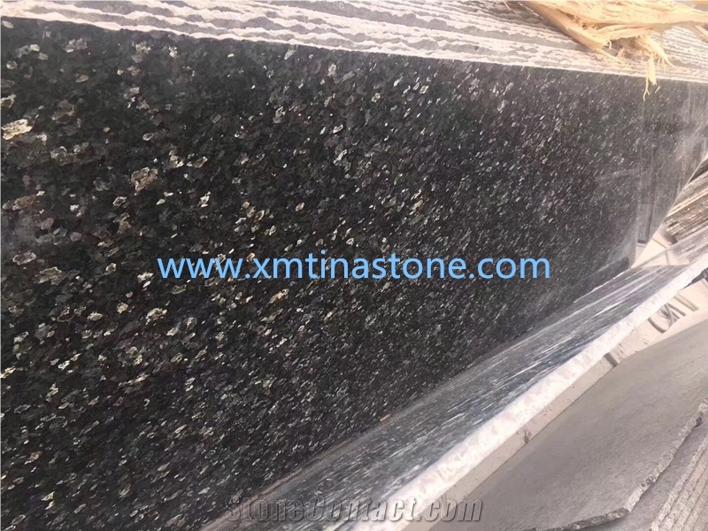 Green Pearl Granite Emerald Pearl Polished Slab
