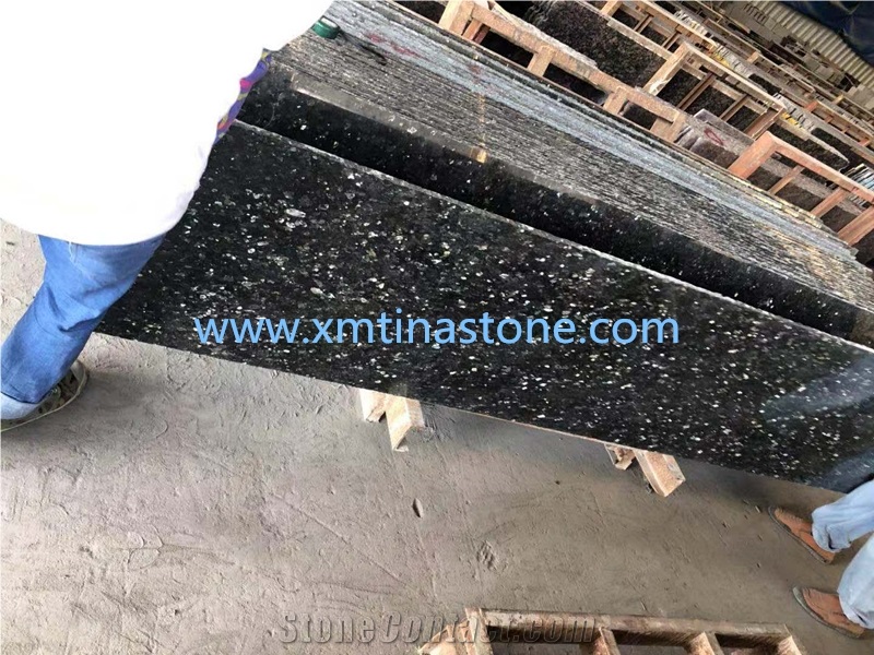 Green Pearl Granite Emerald Pearl Polished Slab