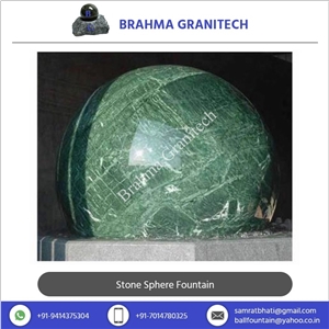 Round Stone Fountain, Round Marble Fountain, Floating Ball Fountains, Floating Sphere Fountain