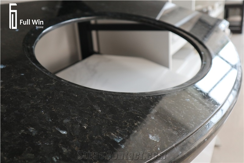 Blue Pearl Granite Vanity Countertop
