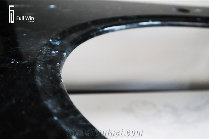 Blue Pearl Granite Vanity Countertop