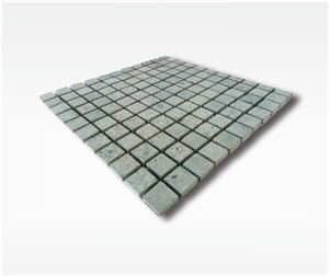 Green Sukabumi Stone Mosaic - 2,5x2,5cm - Dry