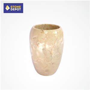 Java Beige Marble Bathroom Set Soap Dish
