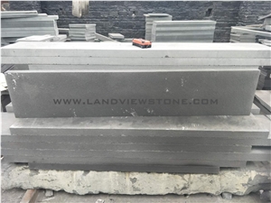 Black Sandstone Treads Grey Sandstone Tiles