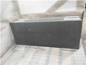 Black Sandstone Treads Grey Sandstone Tiles