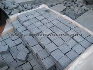 Blue Mist Granite Cobble Paver G654 Cobble Stone Blue Mist Granite Cobble Paver G654 Cobble Stone