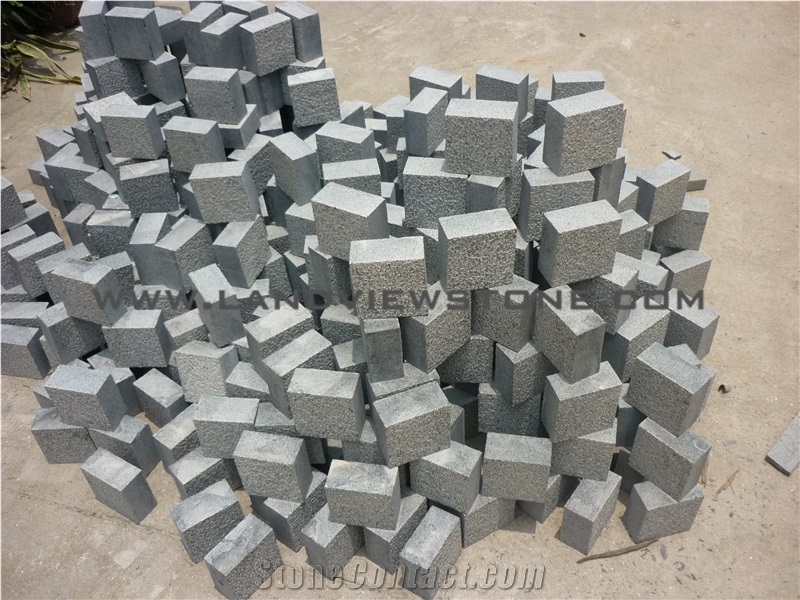 Blue Mist Granite Cobble Paver G654 Cobble Stone