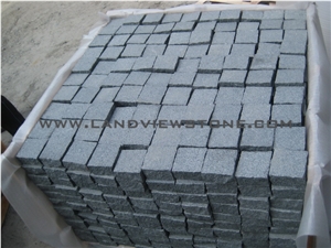 Blue Mist Granite Cobble Paver G654 Cobble Stone