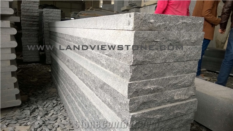 Blue Mist Granite Dark Grey G654 Treads Step