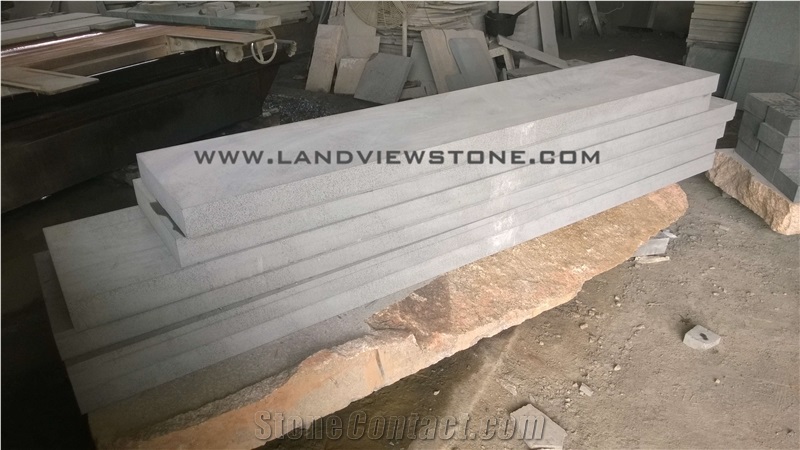 Blue Stone Steps, Black Basalte Sawn Step