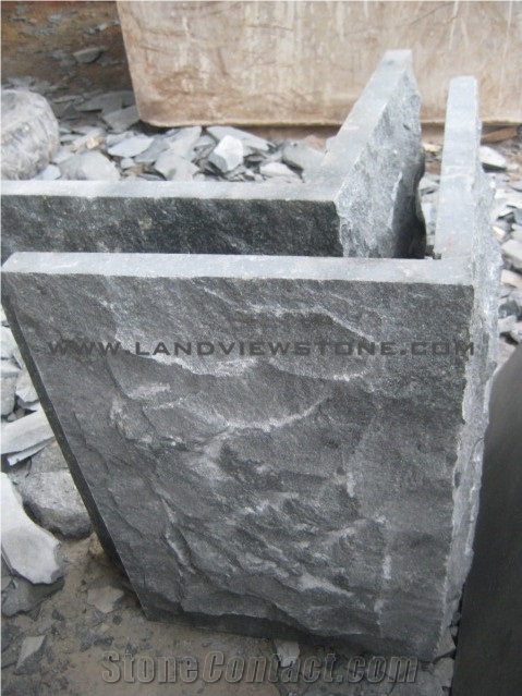 China Green Granite Mushroom Wall Cladding G612