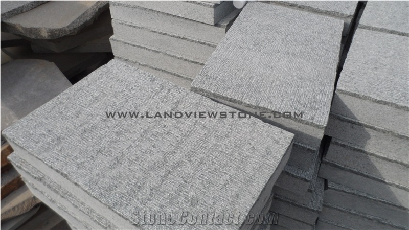 Dark Green China G612 Granite Paving Tiles