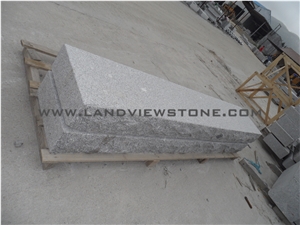 G341 Grey Granite Steps Garden Treads