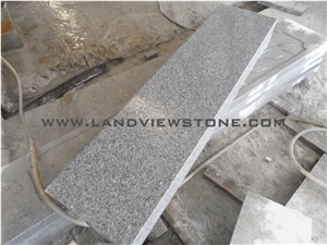 G341 Grey Granite Steps Garden Treads