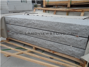 G341 Grey Granite Steps Garden Treads