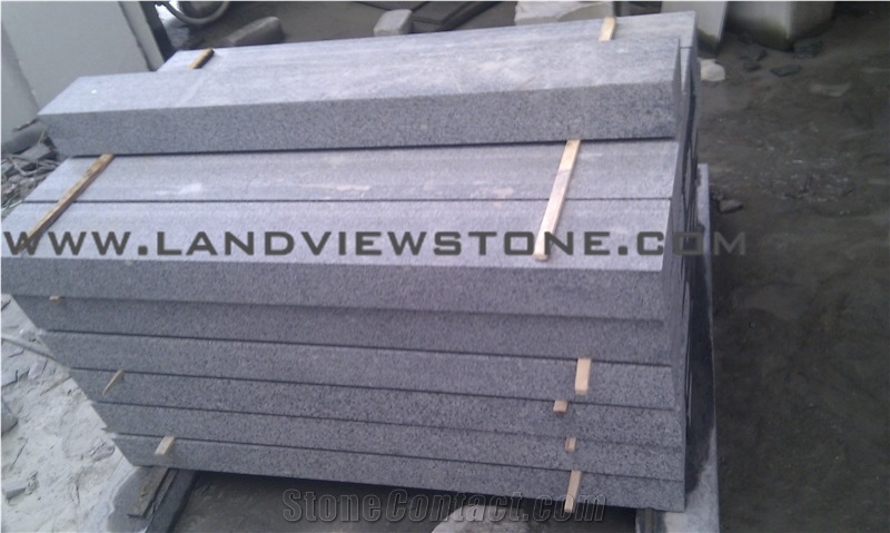 G375 Gre Granite Road Kerbs Curbstone Pineappled