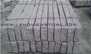 G375 Gre Granite Road Kerbs Curbstone Pineappled