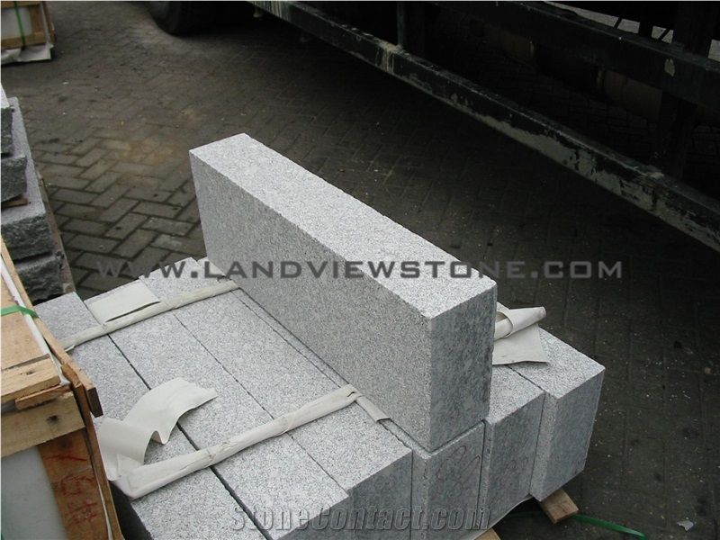 G602 Light Grey China Granite Flamed Paving Tiles