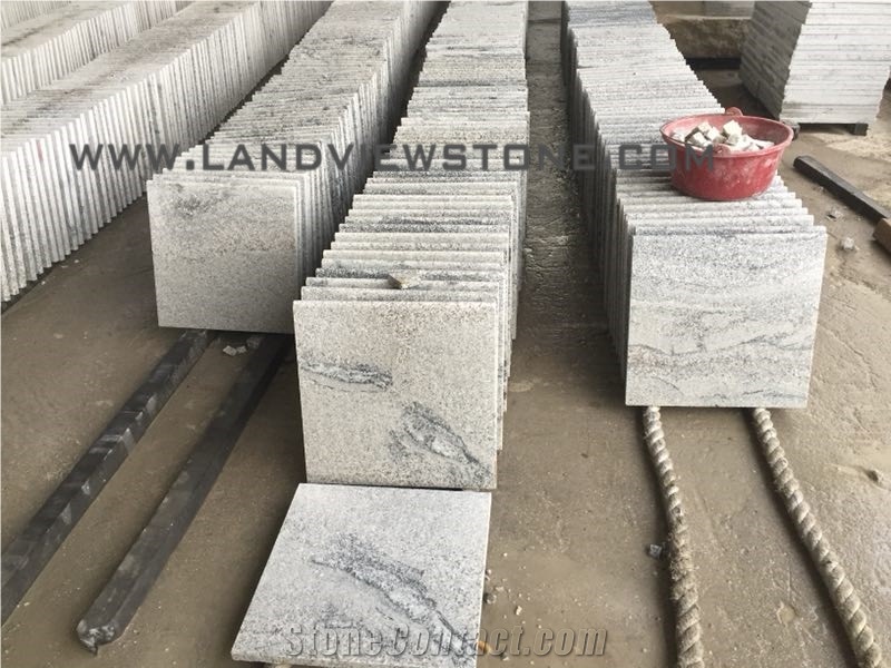 G602 New Grey Wavy Granite Tiles