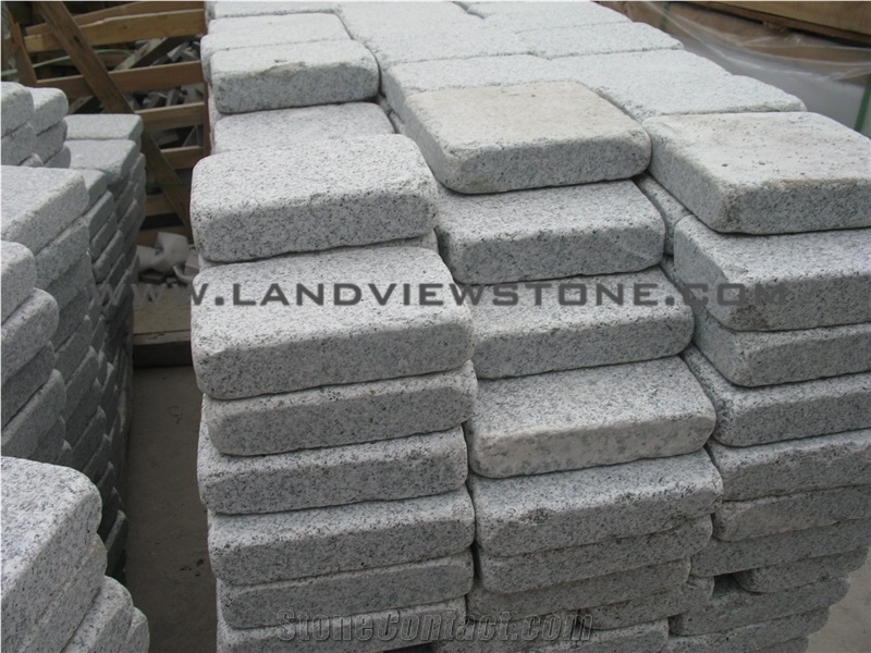 G603 China Light Grey Cobble Cube Cheap Price