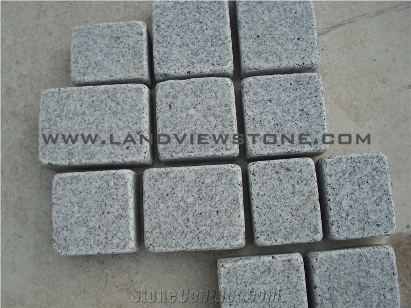 G603 China Light Grey Cobble Cube Cheap Price