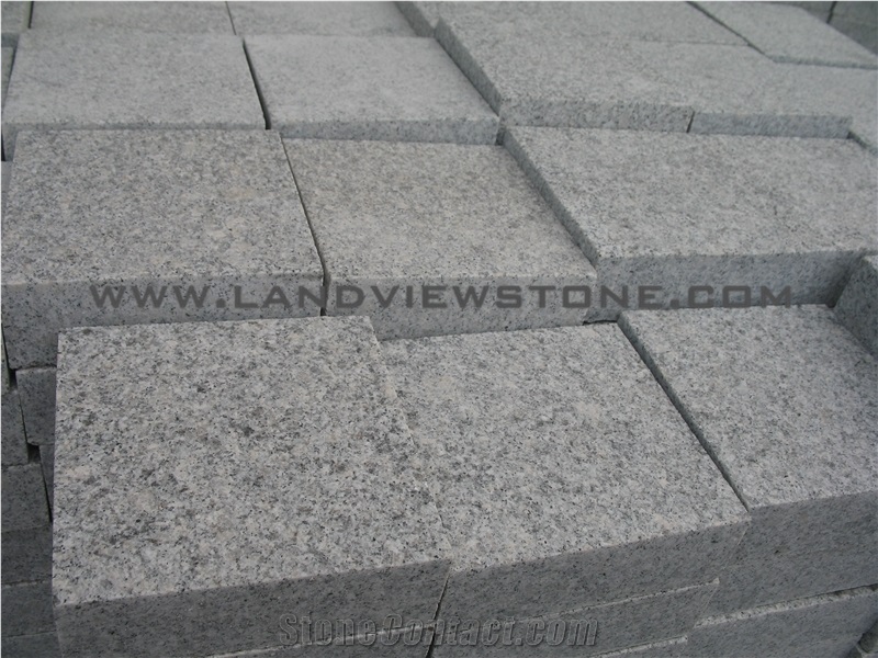 G603 China Light Grey Cobble Cube Cheap Price