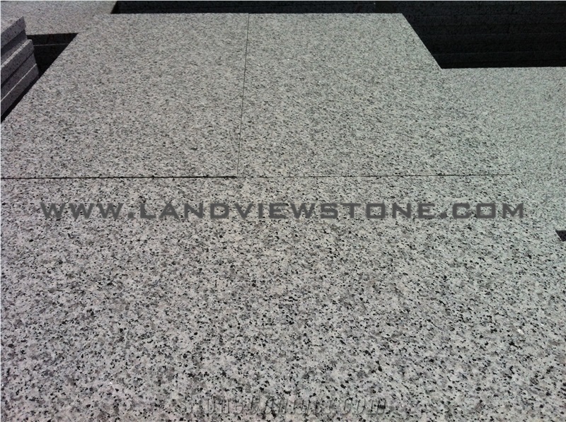 G640 Grey Granite Paver Tiles Flamed Paving Stone