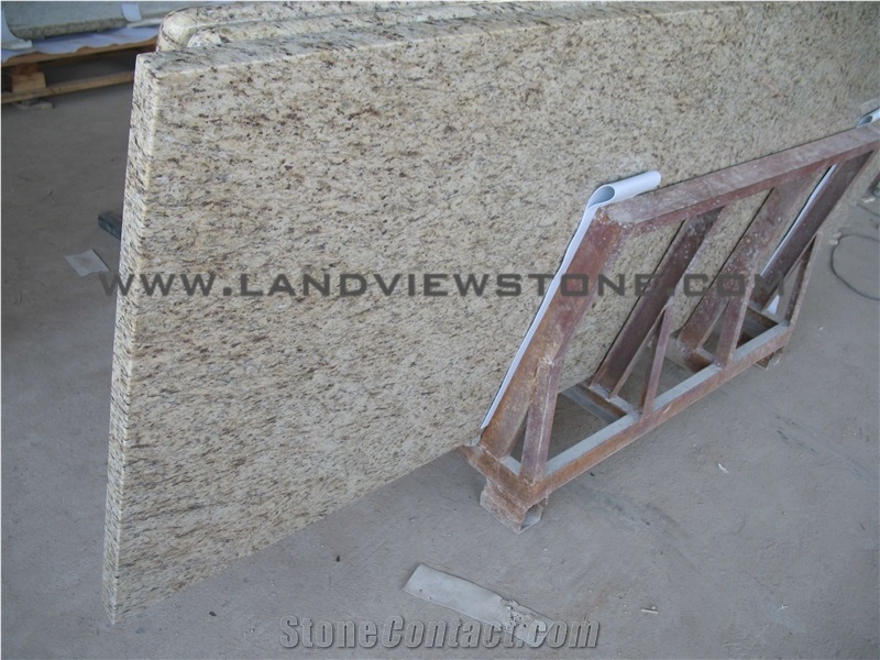 Giallo Ornamental Bench Top Kinchen Island Top