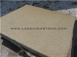 Golden Sesame Yellow Rust Bushhammer Tiles