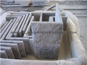 Grey Granite Mushroom Wall Cladding Cheap Price